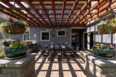 Discover peaceful, turnkey living in this fabulous geothermal on Warm Springs Golf Club in Idaho - for sale on GolfHomes.com, golf home, golf lot