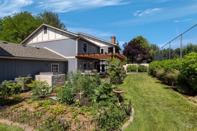 Discover peaceful, turnkey living in this fabulous geothermal on Warm Springs Golf Club in Idaho - for sale on GolfHomes.com, golf home, golf lot