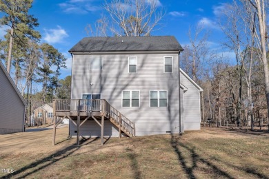 Enjoy this beautiful custom built MOVE-IN READY home perfectly on River Golf and County Club at Lake Royale in North Carolina - for sale on GolfHomes.com, golf home, golf lot