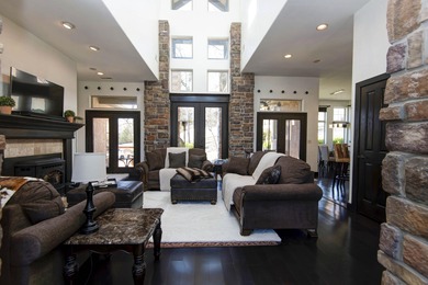 Just like a spread in Architectural Digest!Designed by architect on Ledgestone Country Club and Golf Course in Missouri - for sale on GolfHomes.com, golf home, golf lot