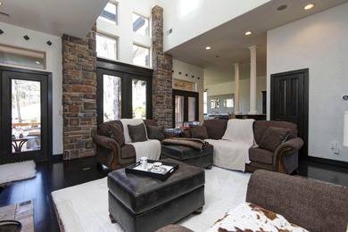 Just like a spread in Architectural Digest!Designed by architect on Ledgestone Country Club and Golf Course in Missouri - for sale on GolfHomes.com, golf home, golf lot