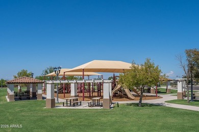 Brand-new custom home under construction with estimated on Estrella Mountain Ranch Golf Course in Arizona - for sale on GolfHomes.com, golf home, golf lot