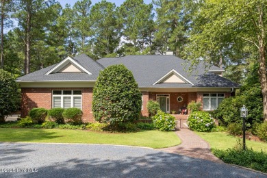 Experience elegant living in this stunning golf front home on Pinewild Country Club of Pinehurst in North Carolina - for sale on GolfHomes.com, golf home, golf lot
