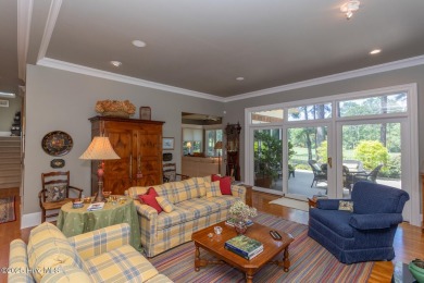 Experience elegant living in this stunning golf front home on Pinewild Country Club of Pinehurst in North Carolina - for sale on GolfHomes.com, golf home, golf lot