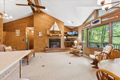 Charming Lakefront Cabin in Hideaway Hills Resort awaits you! on Hide-A-Way Hills Golf Club in Ohio - for sale on GolfHomes.com, golf home, golf lot