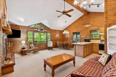 Charming Lakefront Cabin in Hideaway Hills Resort awaits you! on Hide-A-Way Hills Golf Club in Ohio - for sale on GolfHomes.com, golf home, golf lot