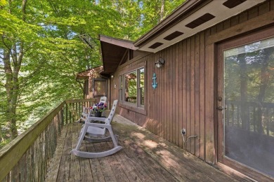 Charming Lakefront Cabin in Hideaway Hills Resort awaits you! on Hide-A-Way Hills Golf Club in Ohio - for sale on GolfHomes.com, golf home, golf lot