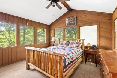 Charming Lakefront Cabin in Hideaway Hills Resort awaits you! on Hide-A-Way Hills Golf Club in Ohio - for sale on GolfHomes.com, golf home, golf lot