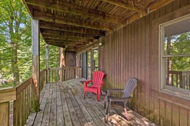 Charming Lakefront Cabin in Hideaway Hills Resort awaits you! on Hide-A-Way Hills Golf Club in Ohio - for sale on GolfHomes.com, golf home, golf lot