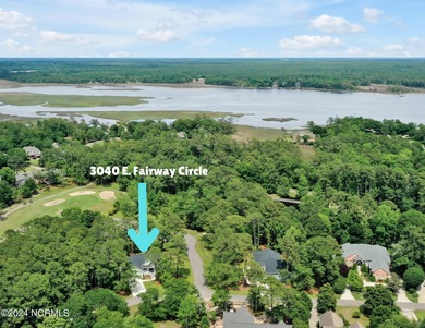 Welcome to your coastal haven, nestled among ancient oaks along on Lockwood Folly Country Club in North Carolina - for sale on GolfHomes.com, golf home, golf lot