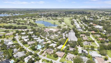 Welcome to Paradise as you enter this 1-story 3/2 pool home on Turtle Creek Club in Florida - for sale on GolfHomes.com, golf home, golf lot