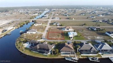 This spacious oversized corner lot is located directly across on Burnt Store Golf Club in Florida - for sale on GolfHomes.com, golf home, golf lot