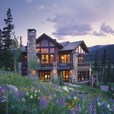 Nestled on a serene cul-de-sac in the prestigious Highlands of on Breckenridge Golf Club in Colorado - for sale on GolfHomes.com, golf home, golf lot