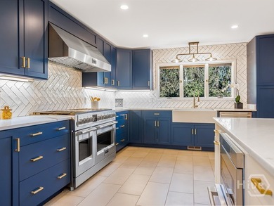 Double lot premium, move-in ready Landings home recently on The Landings Club - Palmetto in Georgia - for sale on GolfHomes.com, golf home, golf lot