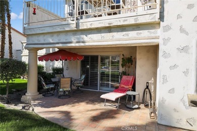 Desirable 2 bedroom, 2 bathroom ground-floor end-unit condo on Desert Falls Country Club in California - for sale on GolfHomes.com, golf home, golf lot