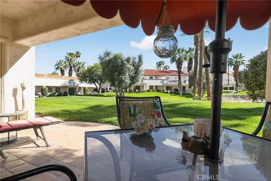 Desirable 2 bedroom, 2 bathroom ground-floor end-unit condo on Desert Falls Country Club in California - for sale on GolfHomes.com, golf home, golf lot