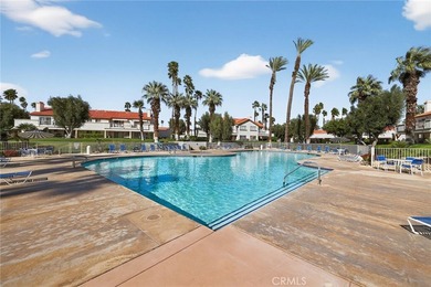 Desirable 2 bedroom, 2 bathroom ground-floor end-unit condo on Desert Falls Country Club in California - for sale on GolfHomes.com, golf home, golf lot