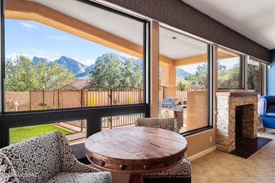 Perched atop a scenic hill in the prestigious Oro Valley Heights on Oro Valley Country Club in Arizona - for sale on GolfHomes.com, golf home, golf lot