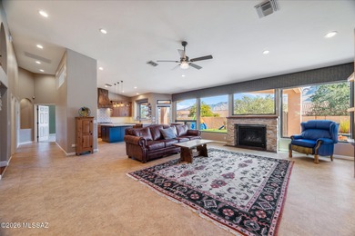 Perched atop a scenic hill in the prestigious Oro Valley Heights on Oro Valley Country Club in Arizona - for sale on GolfHomes.com, golf home, golf lot