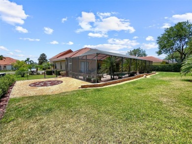 Lovely Meditterrean home welcomes you through rustic double on The Club at Eaglebrooke in Florida - for sale on GolfHomes.com, golf home, golf lot