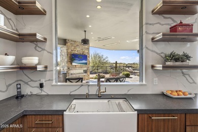 FULL GOLF MEMBERSHIP TRANSFERS. This modern Desert Mountain home on Desert Mountain Golf Club - Renegade Course in Arizona - for sale on GolfHomes.com, golf home, golf lot