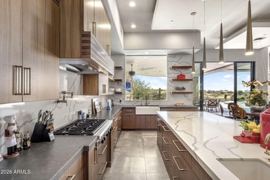 FULL GOLF MEMBERSHIP TRANSFERS. This modern Desert Mountain home on Desert Mountain Golf Club - Renegade Course in Arizona - for sale on GolfHomes.com, golf home, golf lot