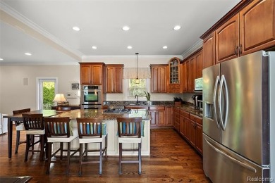 Experience luxury living in this beautifully renovated colonial on Forest Lake Country Club in Michigan - for sale on GolfHomes.com, golf home, golf lot