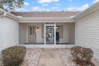 Nestled on a desirable corner homesite shaded by majestic live on Hacienda Hills Golf and Country Club in Florida - for sale on GolfHomes.com, golf home, golf lot