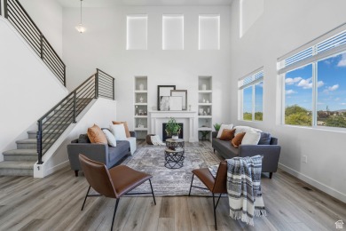 Experience the perfect blend of modern luxury and suburban on Cranefield Golf Course in Utah - for sale on GolfHomes.com, golf home, golf lot