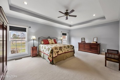 Handsome all-brick, golf course lot, single-level living plus a on Green Meadow Country Club in Tennessee - for sale on GolfHomes.com, golf home, golf lot