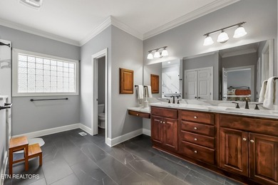 Handsome all-brick, golf course lot, single-level living plus a on Green Meadow Country Club in Tennessee - for sale on GolfHomes.com, golf home, golf lot