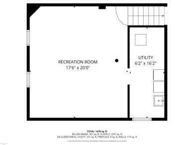 This 3 BR, 2 BA ranch in desirable Shelby Twp has the feel of on Cherry Creek Golf Club in Michigan - for sale on GolfHomes.com, golf home, golf lot