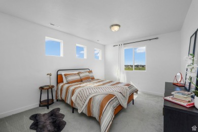 Experience the perfect blend of modern luxury and suburban on Cranefield Golf Course in Utah - for sale on GolfHomes.com, golf home, golf lot