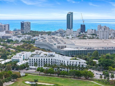 Oversized 1-bedroom loft-style condo (802 SF) at The Meridian on Miami Beach Golf Club in Florida - for sale on GolfHomes.com, golf home, golf lot