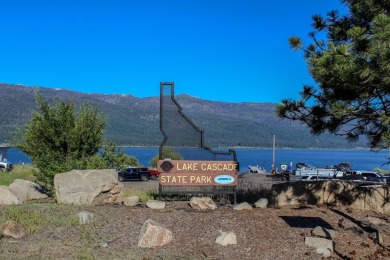 DREAM PROPERTY WITH VIEWS OF LAKE CASCADE! Short walk to the on Cascade Golf Course in Idaho - for sale on GolfHomes.com, golf home, golf lot