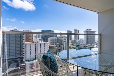 FULLY RENOVATED FULLY FURNISHED HIGH FLOOR OCEAN VIEW 1 BEDROOM on Ala Wai Golf Course in Hawaii - for sale on GolfHomes.com, golf home, golf lot