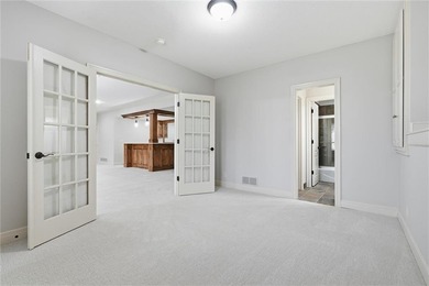 Just beyond the Privacy Gates this Luxury Lionsgate Villa will on Nicklaus Golf Club At LionsGate in Kansas - for sale on GolfHomes.com, golf home, golf lot