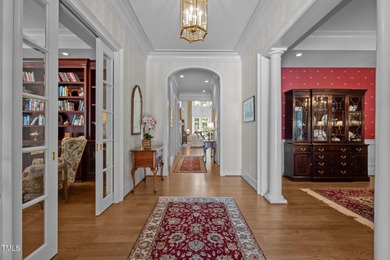 Simply stunning. This Karl Mrozek all brick home is designed on Governors Club in North Carolina - for sale on GolfHomes.com, golf home, golf lot