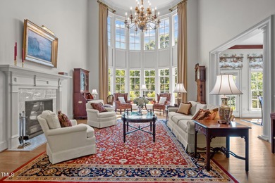 Simply stunning. This Karl Mrozek all brick home is designed on Governors Club in North Carolina - for sale on GolfHomes.com, golf home, golf lot