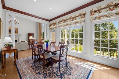 Simply stunning. This Karl Mrozek all brick home is designed on Governors Club in North Carolina - for sale on GolfHomes.com, golf home, golf lot