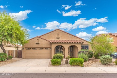 Welcome home to Desert Sage Drive, where Arizona evenings glow on Estrella Mountain Ranch Golf Course in Arizona - for sale on GolfHomes.com, golf home, golf lot