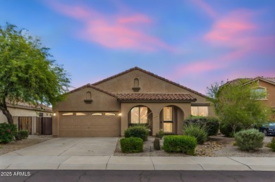 Welcome home to Desert Sage Drive, where Arizona evenings glow on Estrella Mountain Ranch Golf Course in Arizona - for sale on GolfHomes.com, golf home, golf lot