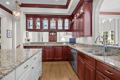 Simply stunning. This Karl Mrozek all brick home is designed on Governors Club in North Carolina - for sale on GolfHomes.com, golf home, golf lot