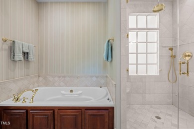 Simply stunning. This Karl Mrozek all brick home is designed on Governors Club in North Carolina - for sale on GolfHomes.com, golf home, golf lot