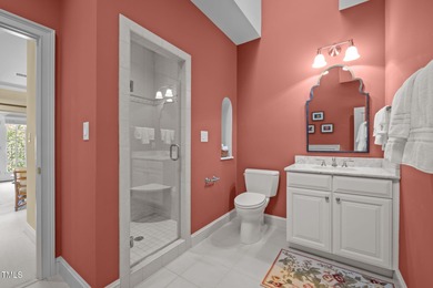 Simply stunning. This Karl Mrozek all brick home is designed on Governors Club in North Carolina - for sale on GolfHomes.com, golf home, golf lot