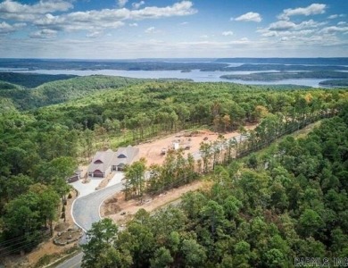 PANORAMIC LAKE VIEW OF GREERS FERRY LAKE from this luxury on Indian Hills Country Club in Arkansas - for sale on GolfHomes.com, golf home, golf lot