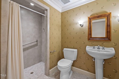 Simply stunning. This Karl Mrozek all brick home is designed on Governors Club in North Carolina - for sale on GolfHomes.com, golf home, golf lot