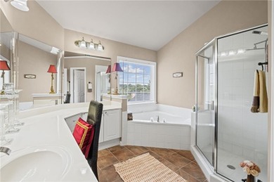 CUSTOM MODEL HOME with RICH UPGRADES and NEW FLOORING AND on Sugar Hill Golf Club in Georgia - for sale on GolfHomes.com, golf home, golf lot