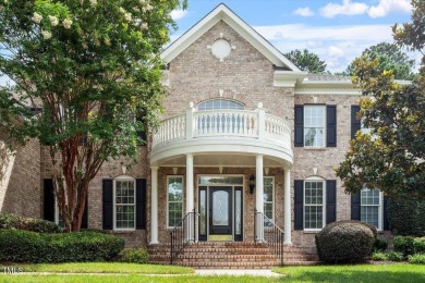 Exceptional estate-style home situated off the 7th fairway of on Brier Creek Country Club in North Carolina - for sale on GolfHomes.com, golf home, golf lot