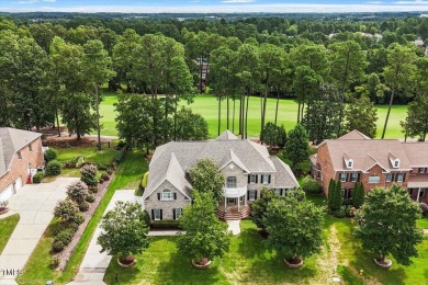 Exceptional estate-style home situated off the 7th fairway of on Brier Creek Country Club in North Carolina - for sale on GolfHomes.com, golf home, golf lot